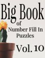 Big Book of Number Fill In Puzzles Vol. 10