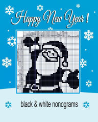 Title: Happy New Year ! Black & white nonograms., Author: Vadim Teriokhin
