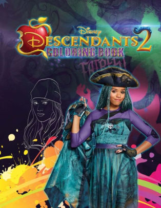 52+ Disney Descendants Coloring Book Free Images