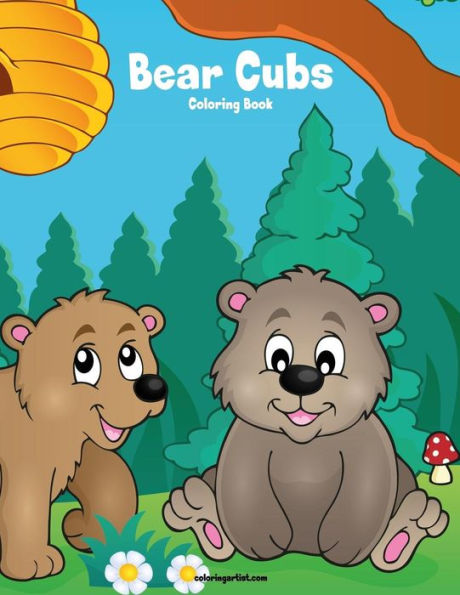 Bear Cubs Coloring Book 1