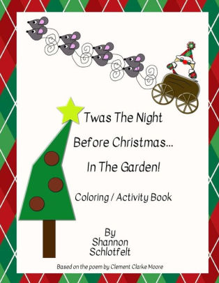 34 twas the night before christmas coloring book  free