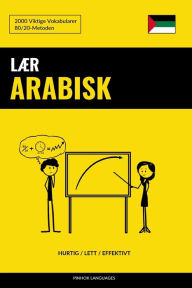 Title: Lï¿½r Arabisk - Hurtig / Lett / Effektivt: 2000 Viktige Vokabularer, Author: Pinhok Languages