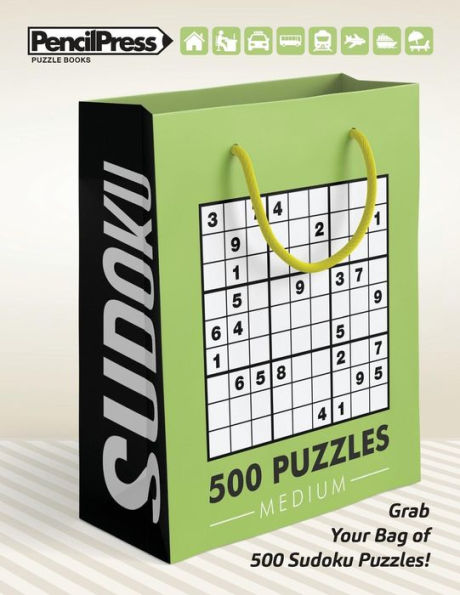 Sudoku: 500 Sudoku puzzles for Adults Medium (with answers)