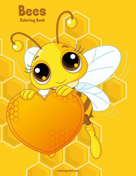 Bees Coloring Book 1