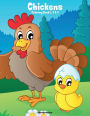Chickens Coloring Book 1, 2 & 3