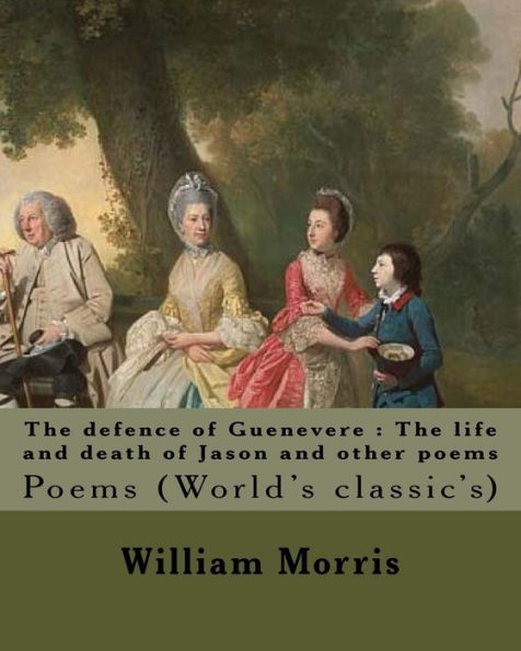 The defence of Guenevere: The life and death of Jason and other poems By: William Morris, dedicated By: Dante Gabriel Rossetti: Dante Gabriel Rossetti ( 12 May 1828 - 9 April 1882) was a British poet, illustrator, painter and translator.