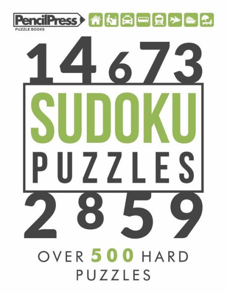 Sudoku Puzzles: Over 500 Hard Sudoku puzzles for adults (with answers)