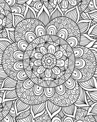 Journal Notebook Mandala Pattern 2 172 Page Blank Journal 8 X 10 Size Unlined For Journaling Writing Planning Or Doodlingpaperback - 