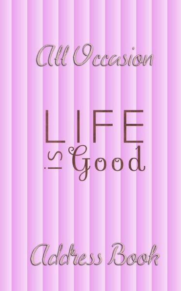 All Occasion Address Book - Pink: Address Book