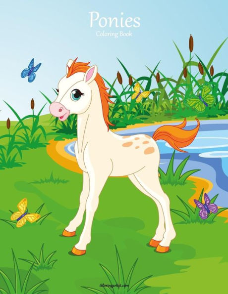 Ponies Coloring Book 1