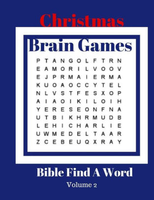 Christmas Brain Games Bible Find A Word Volume 2 Word Search Puzzle Book Collection Word Find Puzzles By Tamie Burwick Paperback Barnes Noble