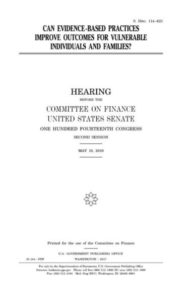 Can evidence-based practices improve outcomes for vulnerable individuals and families?