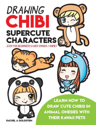 Drawing Chibi Supercute Characters Easy For Beginners Kids
