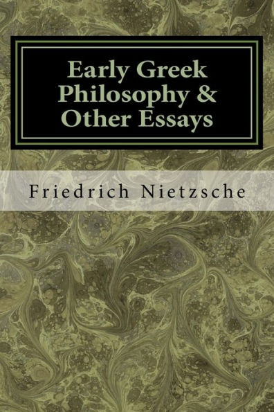 essays written by friedrich nietzsche