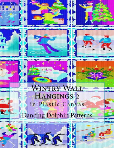 Wintry Wall Hangings 2: in Plastic Canvas