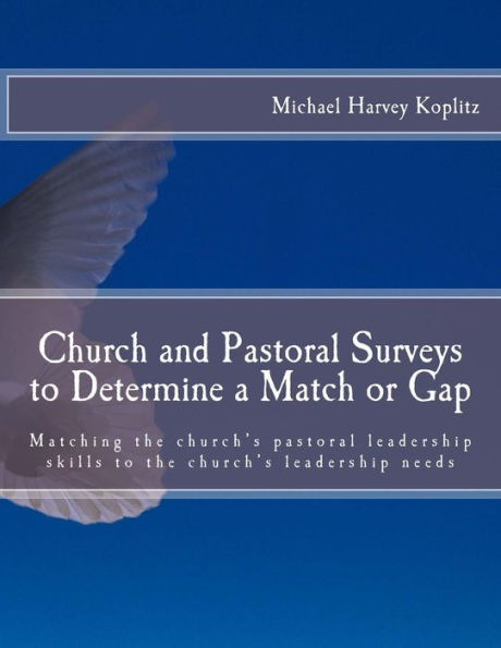 Church and Pastoral Surveys to Determine a Match or Gap: Matching the church's pastoral leadership skills to the church's leadership needs