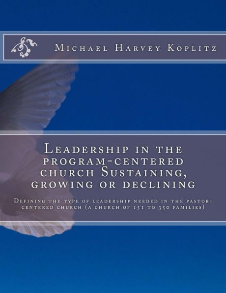 Leadership in the program-centered church Sustaining, growing or declining: Defining the type of leadership needed in the pastor-centered church (a church of 151 to 350 families)