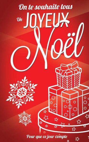 On te souhaite un Joyeux Noel: Livre a ecrire