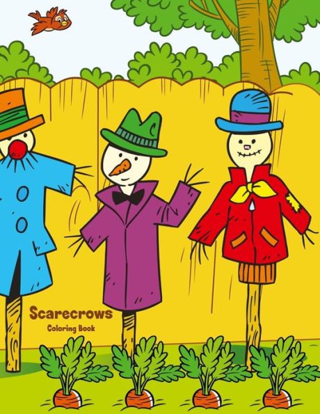 Scarecrows Coloring Book 1