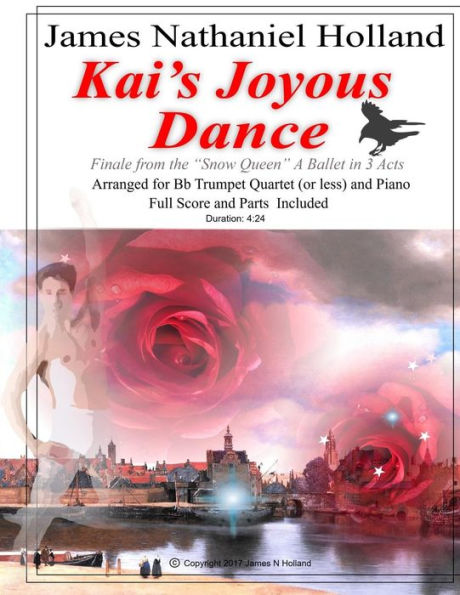 Kai's Joyous Dance: From the The Snow Queen Ballet, Arranged for 4 Bb Trumpets (or Less) and Piano