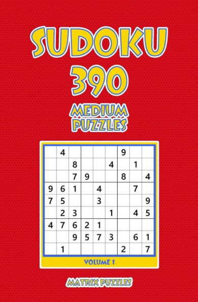 Sudoku: 390 Medium Puzzles