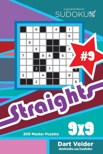 Sudoku Straights - 200 Master Puzzles 9x9 (Volume 9)