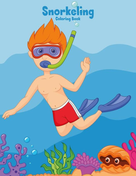 Snorkeling Coloring Book 1