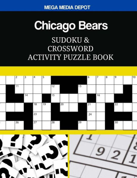 Chicago Bears Sudoku and Crossword Activity Puzzle Book