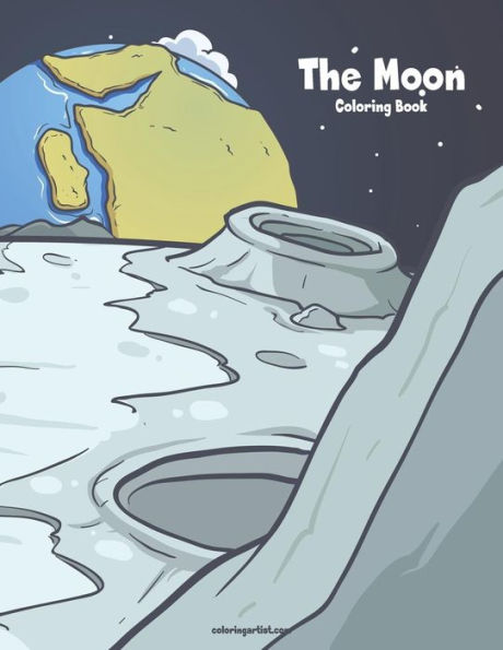 The Moon Coloring Book 1