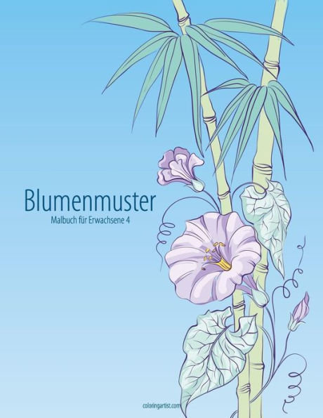 Blumenmuster-Malbuch für Erwachsene 4