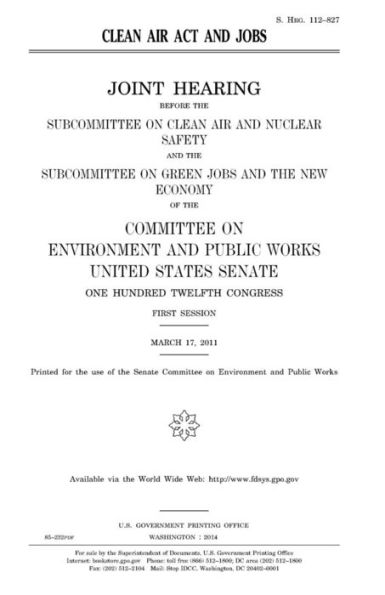 Clean Air Act and jobs