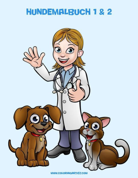 Hundemalbuch 1 & 2