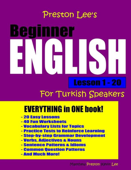Preston Lee's Beginner English Lesson 1