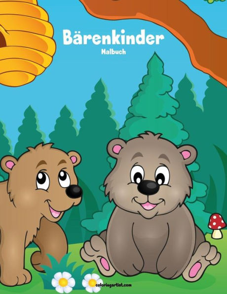 Bärenkinder-Malbuch 1