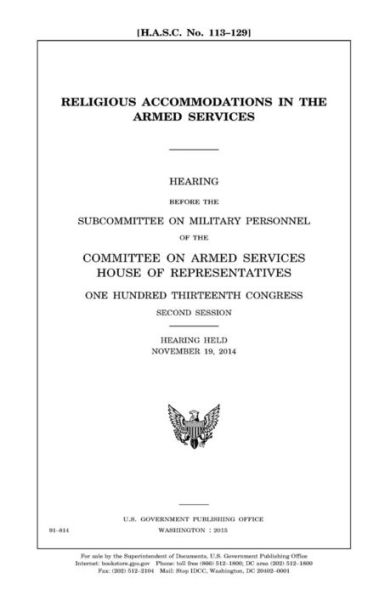 Religious accommodations in the armed services
