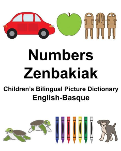 English-Basque Numbers/Zenbakiak Children's Bilingual Picture Dictionary