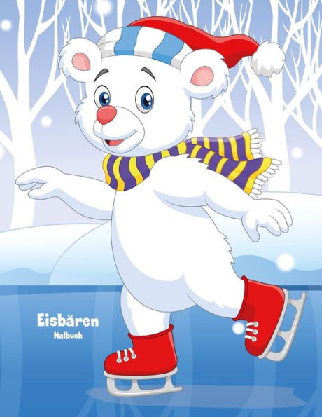 Eisbären-Malbuch 1