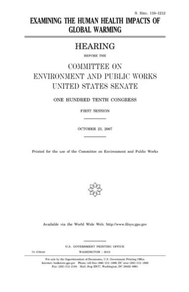 Examining the human health impacts of global warming