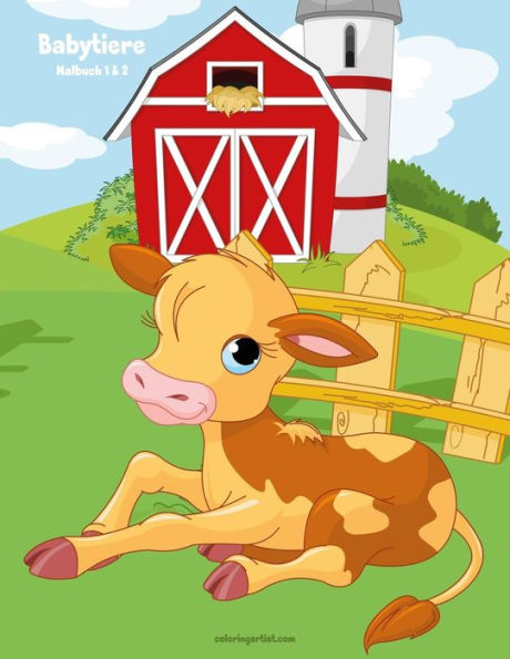 Babytiere-Malbuch 1 & 2