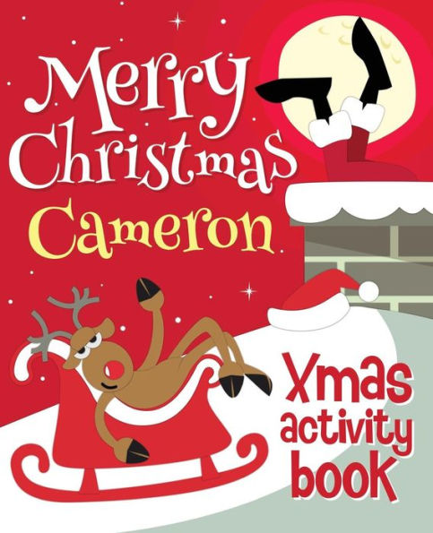 Merry Christmas Cameron - Xmas Activity Book: (Personalized Children's Activity Book)