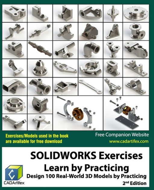 Solidworks Exercises Learn By Practicing Learn To Design 3d Models Solidworks Exercises Learn By Practicing Learn To Design 3d Models
