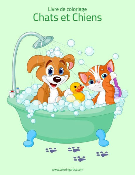 Livre de coloriage Chats et Chiens 1