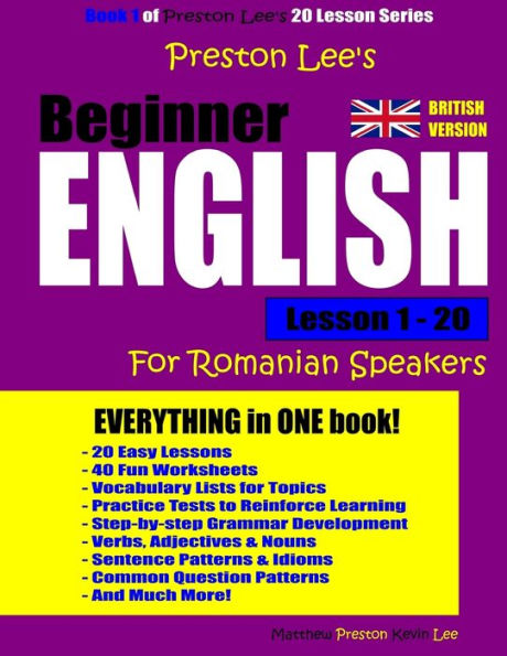 Preston Lee's Beginner English Lesson 1