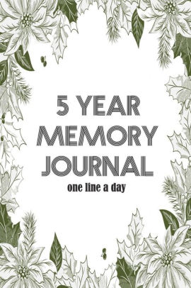 5 Year Memory Journal One Line A Day Diary Note For Memo Dated