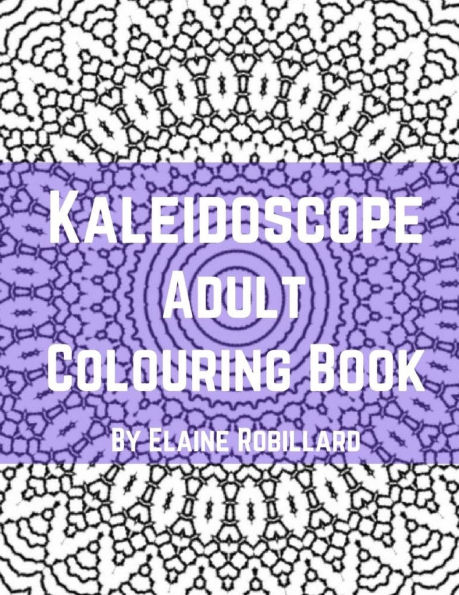 Kaleidoscope Adult Colouring Book