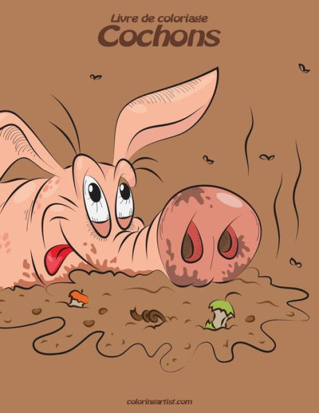 Livre de coloriage Cochons 1 & 2