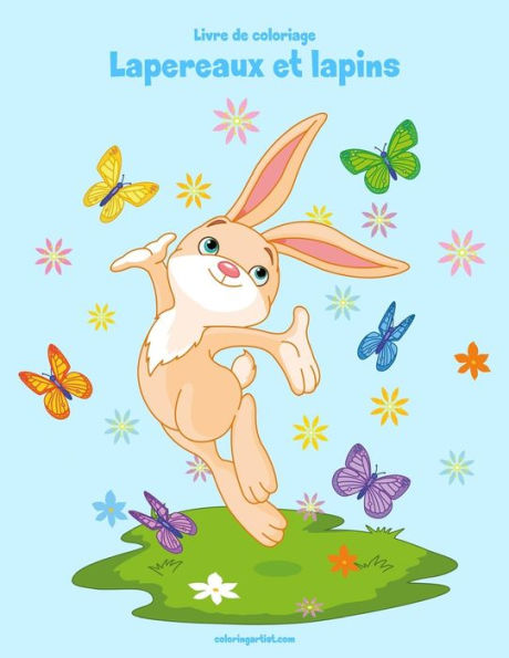 Livre de coloriage Lapereaux et lapins 1