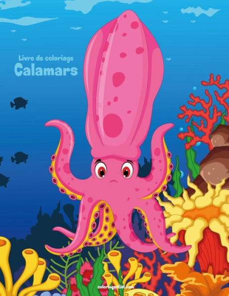Livre de coloriage Calamars 1