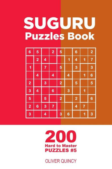 Suguru - 200 Hard to Master Puzzles 9x9 (Volume 5)