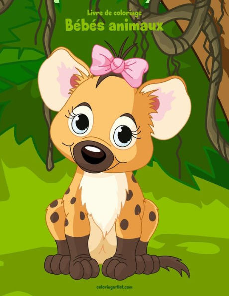 Livre de coloriage Bébés animaux 4